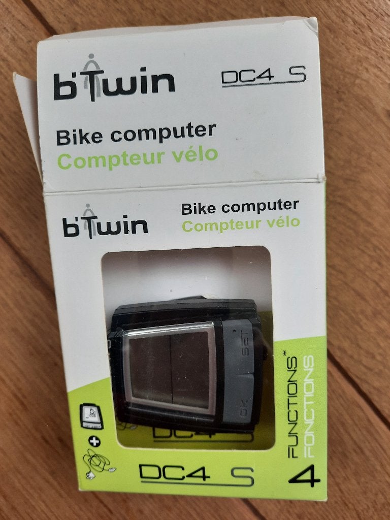 B’twin DC4 S – Fietscomputer, Fietsen en Brommers, Fietsaccessoires | Fietscomputers, Nieuw, GPS, Ophalen of Verzenden