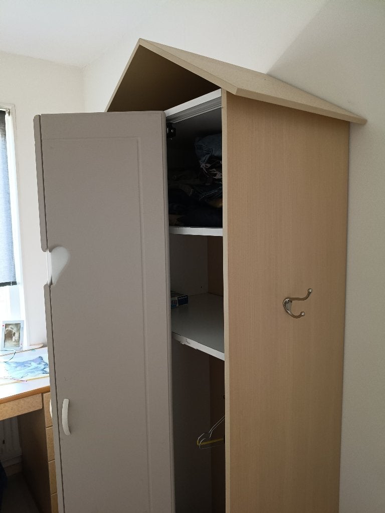 Kledingkast, Ophalen, 200 cm of meer, 50 tot 100 cm, Zo goed als nieuw
