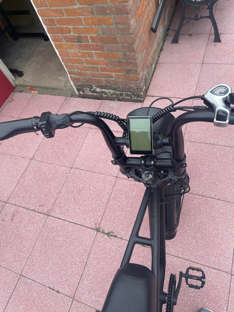 Stoere Fatbike E-bike - Zwart, gebruikt, Fietsen en Brommers, Elektrische fietsen, Overige merken, Gebruikt, Ophalen of Verzenden