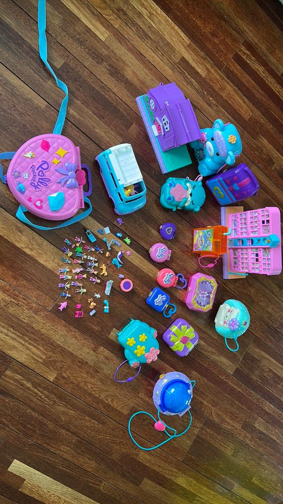 Polly Pocket collectie, verschillende maten, Ophalen of Verzenden, Zo goed als nieuw, Meisje