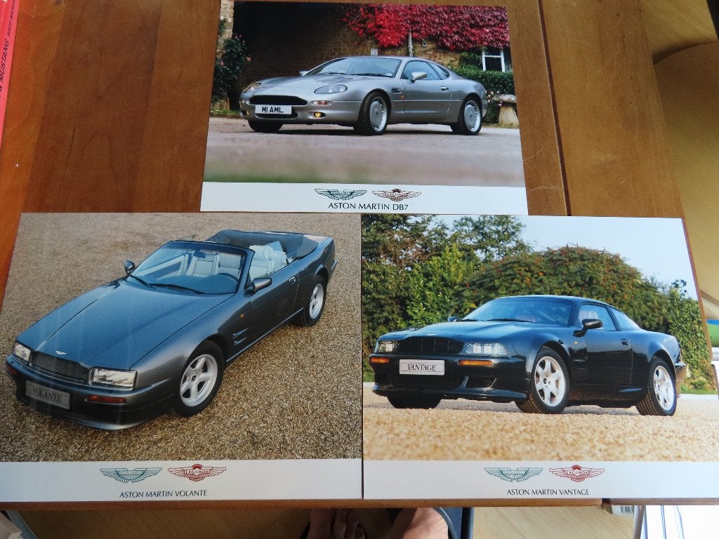 Persfoto's Aston Martin Volante, Vantage, DB7, Ophalen of Verzenden, Nieuw, Overige merken, Aston Martin