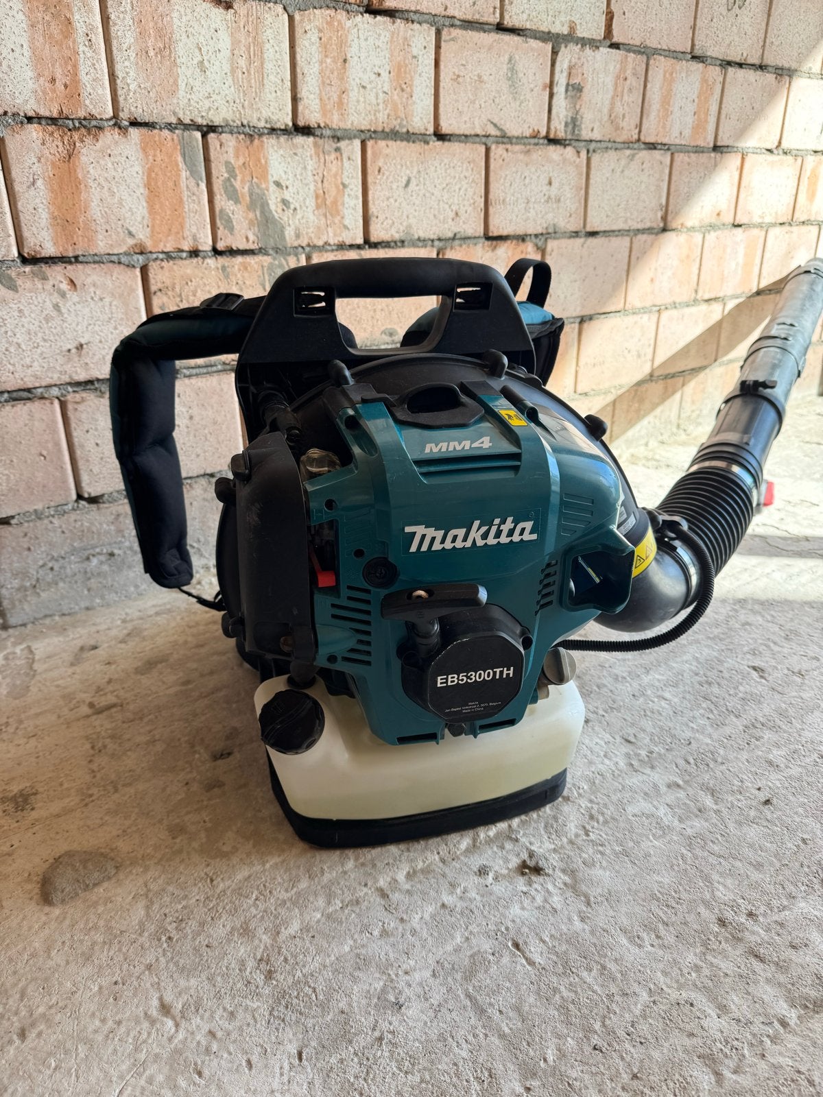 Makita EB5300TH 4-takt Benzine Bladblazer, Tuin en Terras, Ophalen, Gebruikt, Benzine, Ruggedragen