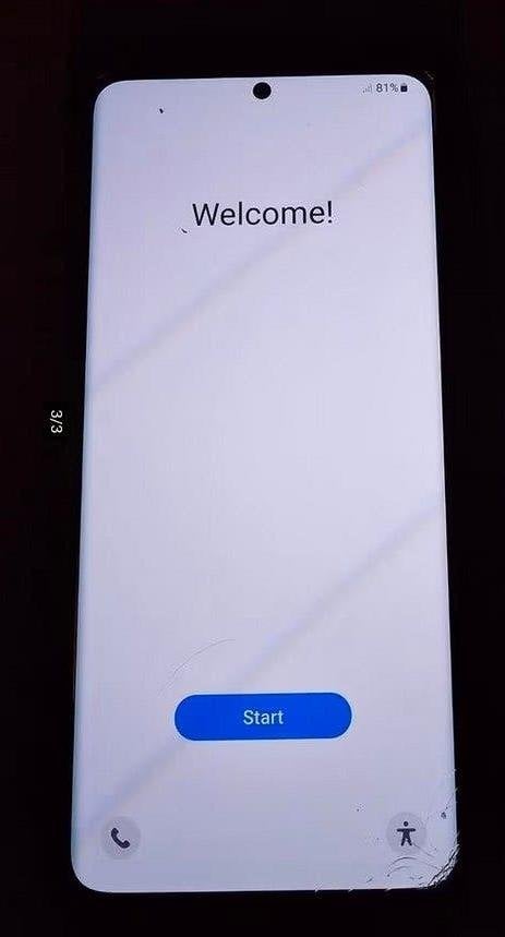 Samsung Galaxy S21 Ultra 5G 256 - Werkt perfect, Ophalen, Gebruikt, Zwart, Touchscreen