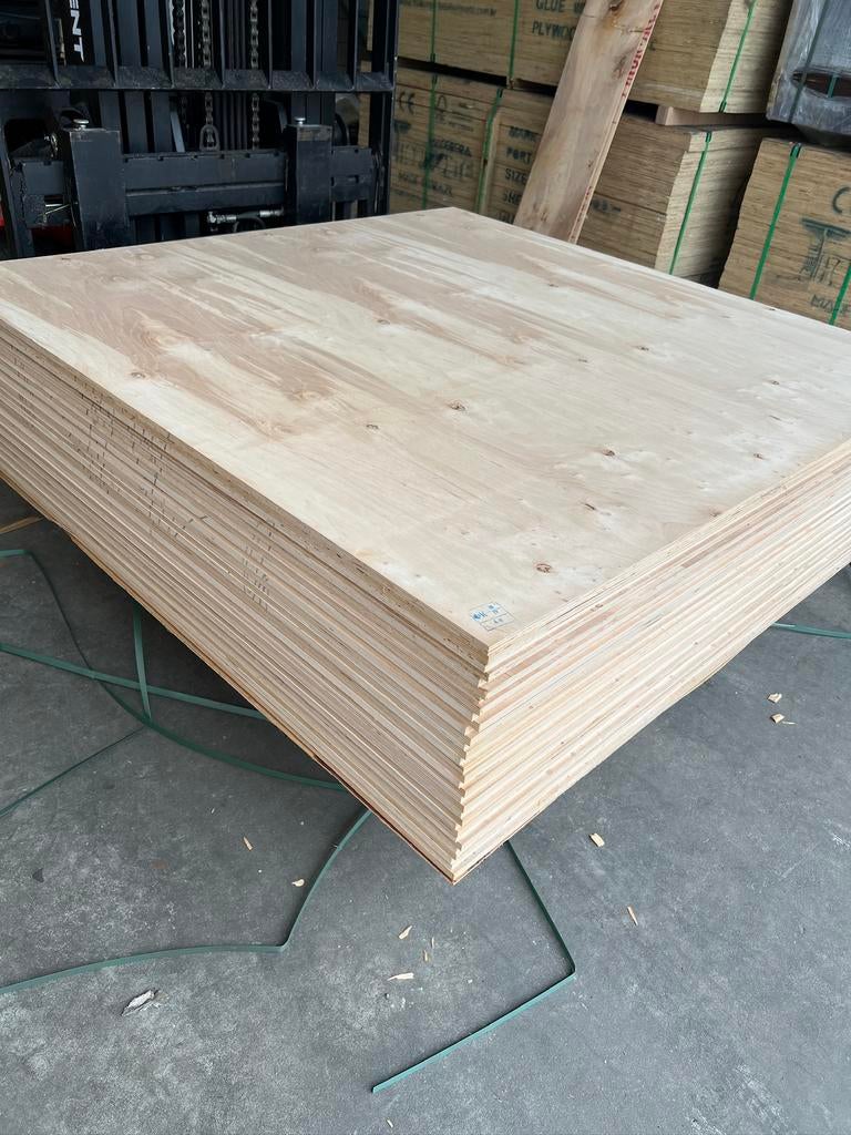 Berken multiplex 12mm - grote partij, Ophalen, Zo goed als nieuw, Minder dan 180 cm, Overige typen