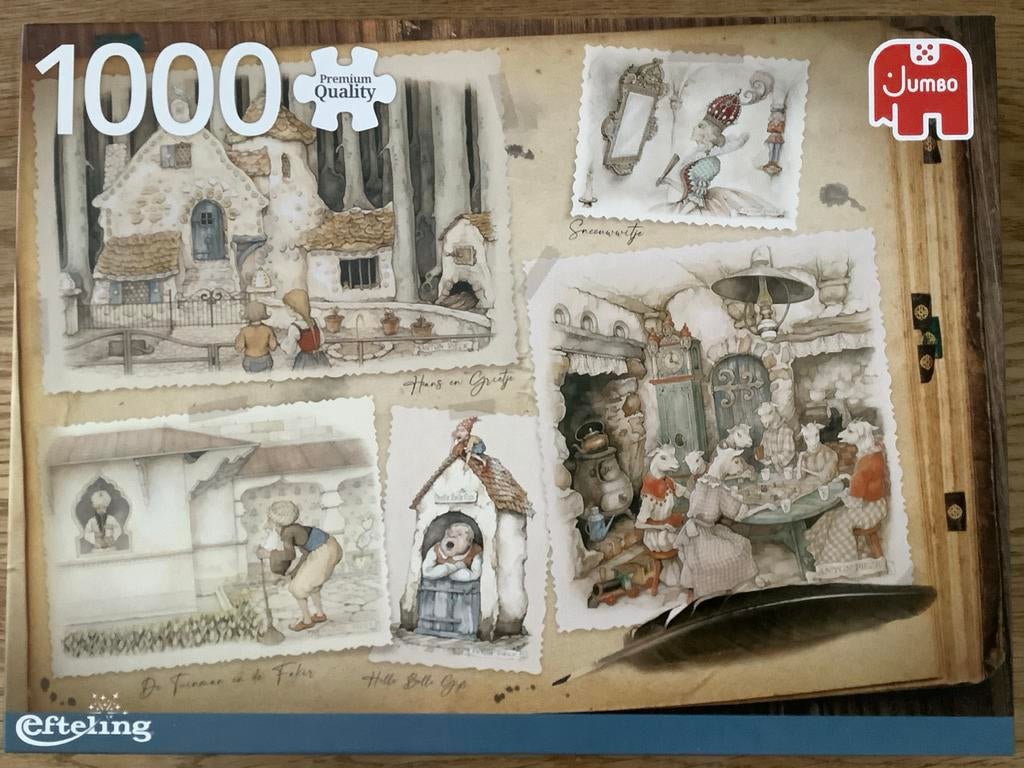 Efteling Puzzel 1000 Stukjes - Jumbo Premium Quality, Verzamelen, Efteling, Ophalen of Verzenden, Nieuw