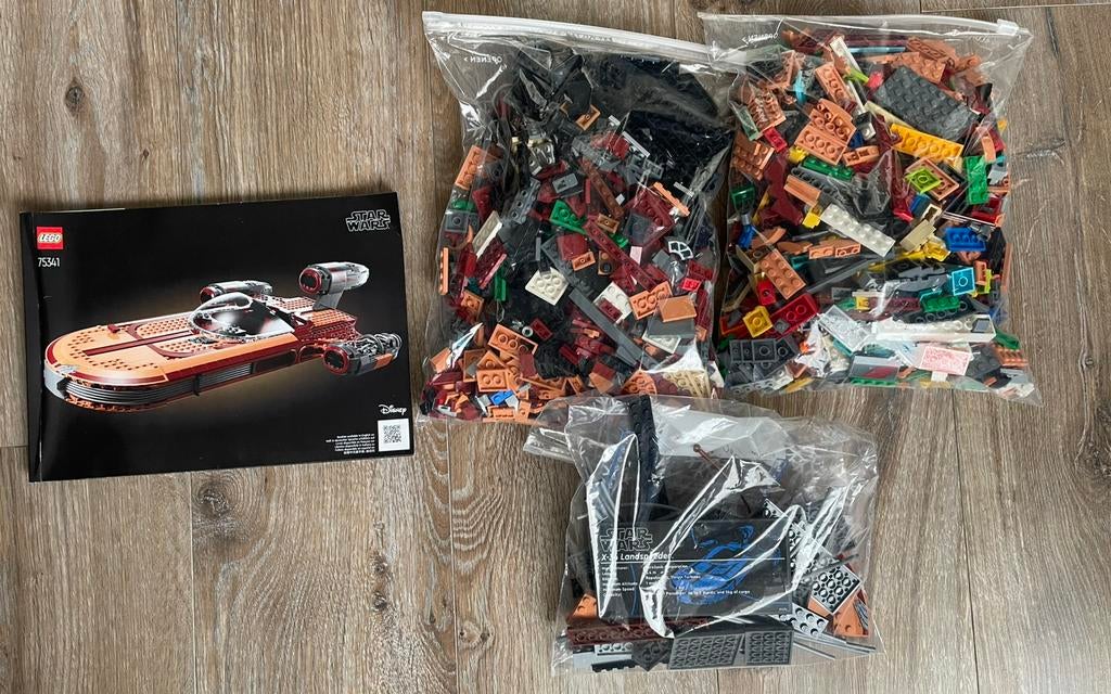 Lego Star Wars 75341 - Luke Skywalker’s Landspeeder, Ophalen, Star Wars, Lego, Zo goed als nieuw