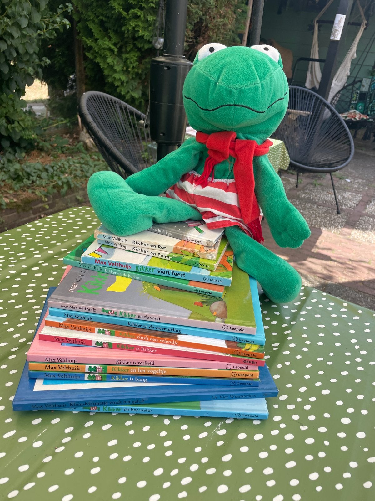 Grote collectie Kikker boeken van Max Velthuijs, Ophalen of Verzenden, Zo goed als nieuw, Sprookjes