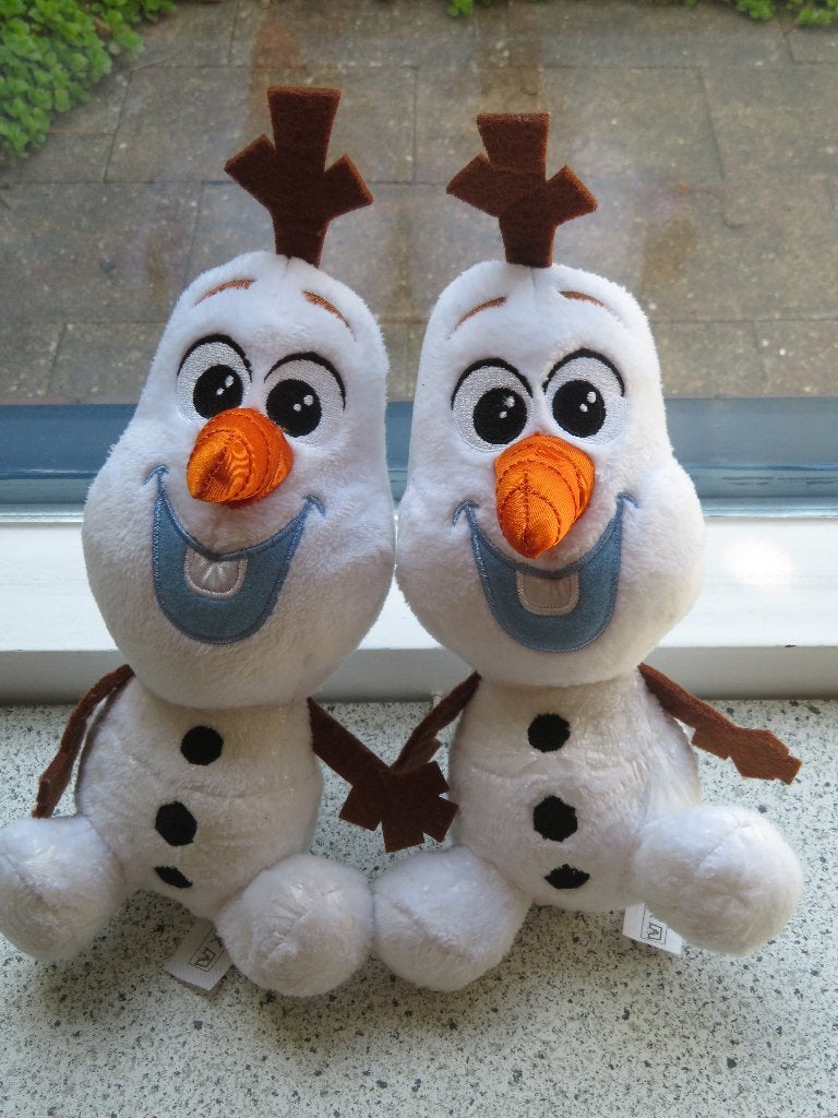Sneeuwman sneeuwpop Olaf van Frozen merk Nicotoy, Kinderen en Baby's, Speelgoed | Knuffels en Pluche, Disney, Overige typen, Ophalen of Verzenden