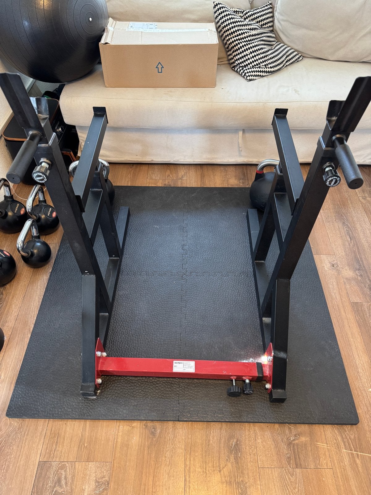 Squat Rack / Haltersteun van Gorilla Sports, Ophalen of Verzenden, Gebruikt, Armen, Overige typen