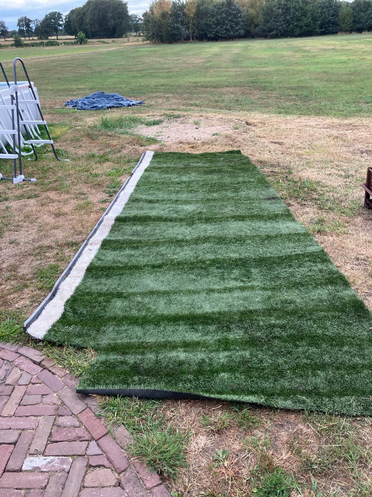 Kunstgras, Tuin en Terras, Gras en Kunstgras, Ophalen, Zo goed als nieuw, Minder dan 10 m², Kunstgras