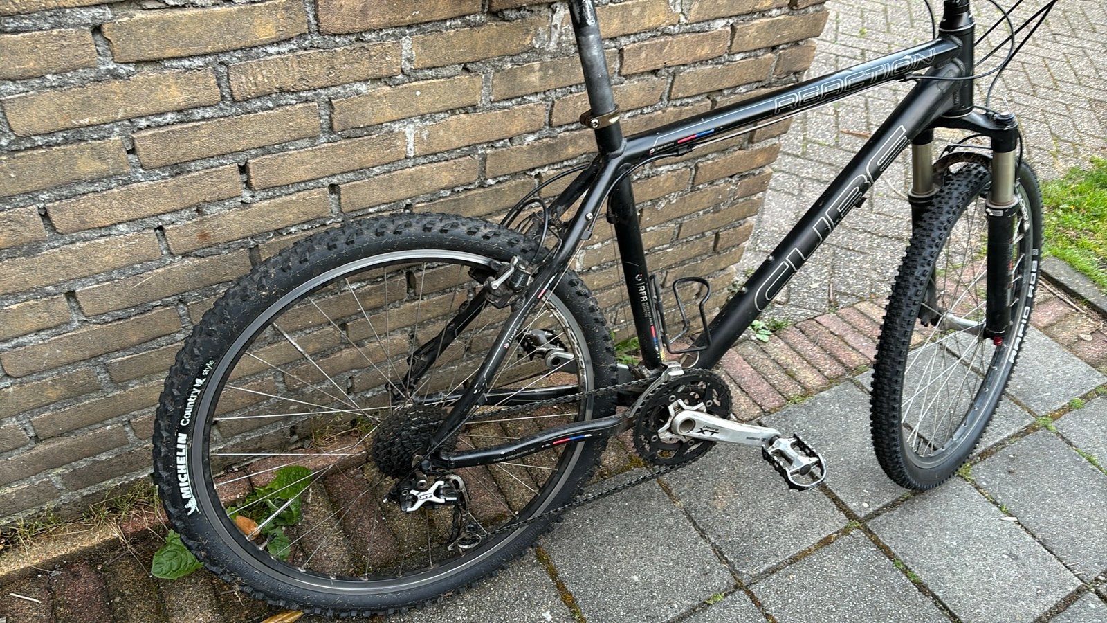 Cube Reaction pro Mountainbike Zwart - Deore XT, Gebruikt, Hardtail, 53 tot 57 cm, Ophalen