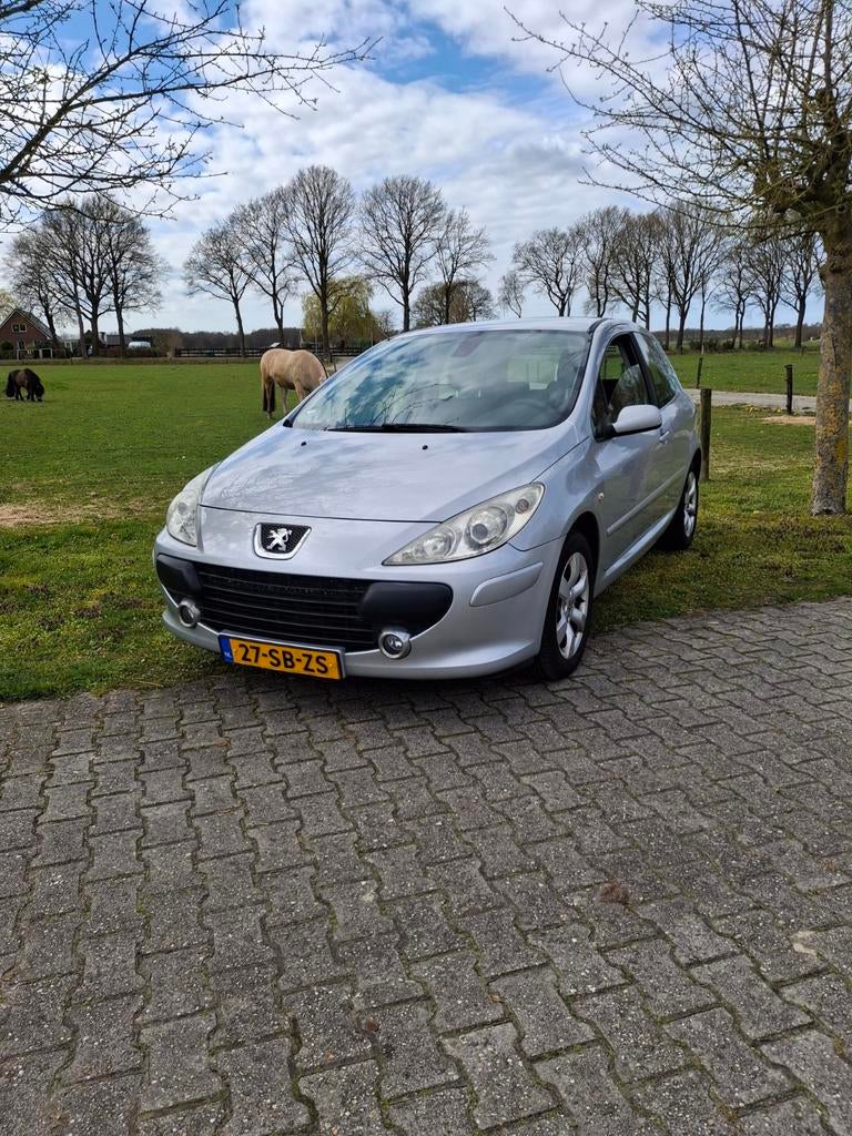 Peugeot 307 1.6 16V XS 3DR AUT 2005 Grijs, 4 cilinders, Origineel Nederlands, 1200 kg, 650 kg