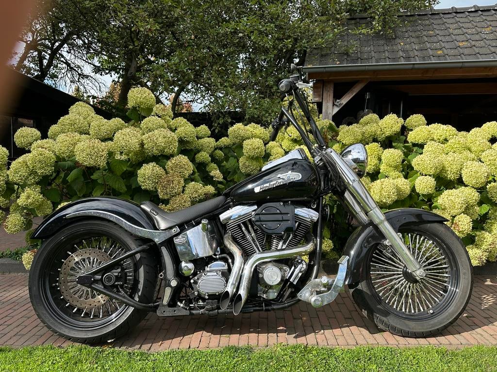 Harley Davidson Fatboy 1995, Sportuitlaat, 4 cilinders, Gebruikt, Particulier