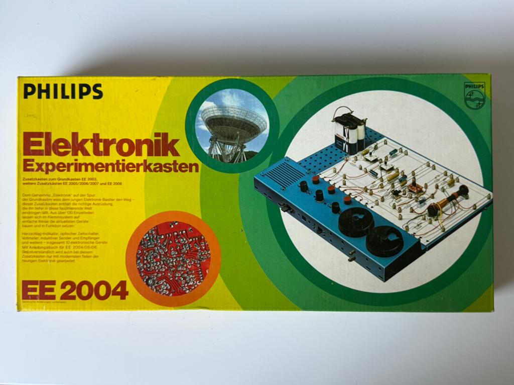 Philips EE2004 Elektronik Experimenten – in originele doos, Ophalen of Verzenden, Gebruikt