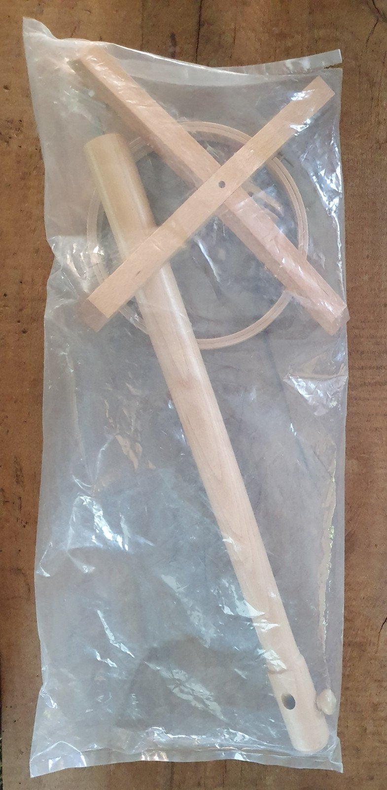nieuw! DMC grote massief houten borduurstandaard 90 cm, Verzenden, Nieuw, Handborduren, Onderdeel of Toebehoren