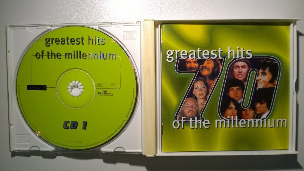 Greatest Hits Of The Millennium 70's Volume 1, Cd's en Dvd's, Ophalen of Verzenden, Zo goed als nieuw, Pop, Album