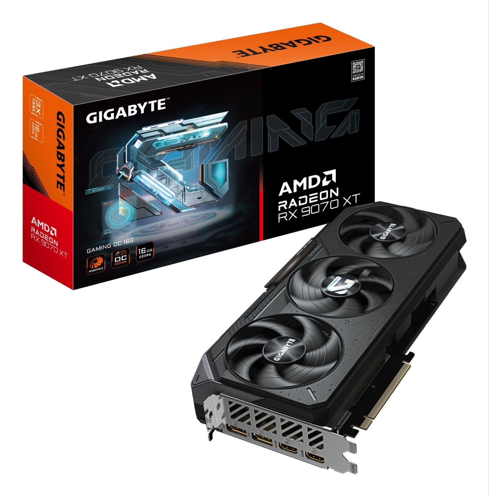 GIGABYTE Gaming Radeon RX 9070 XT OC - Videokaart

GIGABYTE, Verzenden, Nieuw, GDDR6, PCI-Express 4