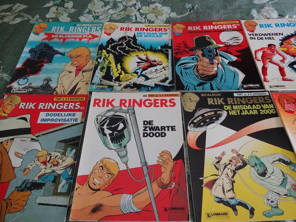 Rik Ringers, Boeken, Stripboeken, Gelezen, Eén stripboek, Ophalen of Verzenden