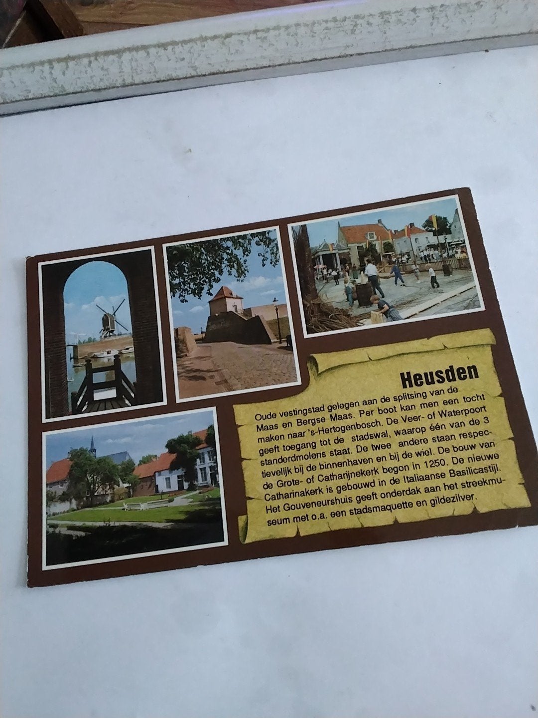 Ansichtkaart Heusden - Gelopen, Ophalen of Verzenden, 1960 tot 1980, Gelopen, Noord-Brabant