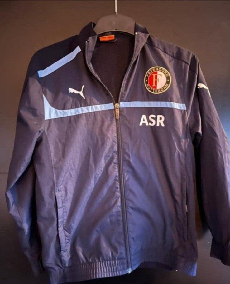 Feyenoord trainingsjack ASR ., Ophalen of Verzenden, Zo goed als nieuw, Feyenoord, Shirt