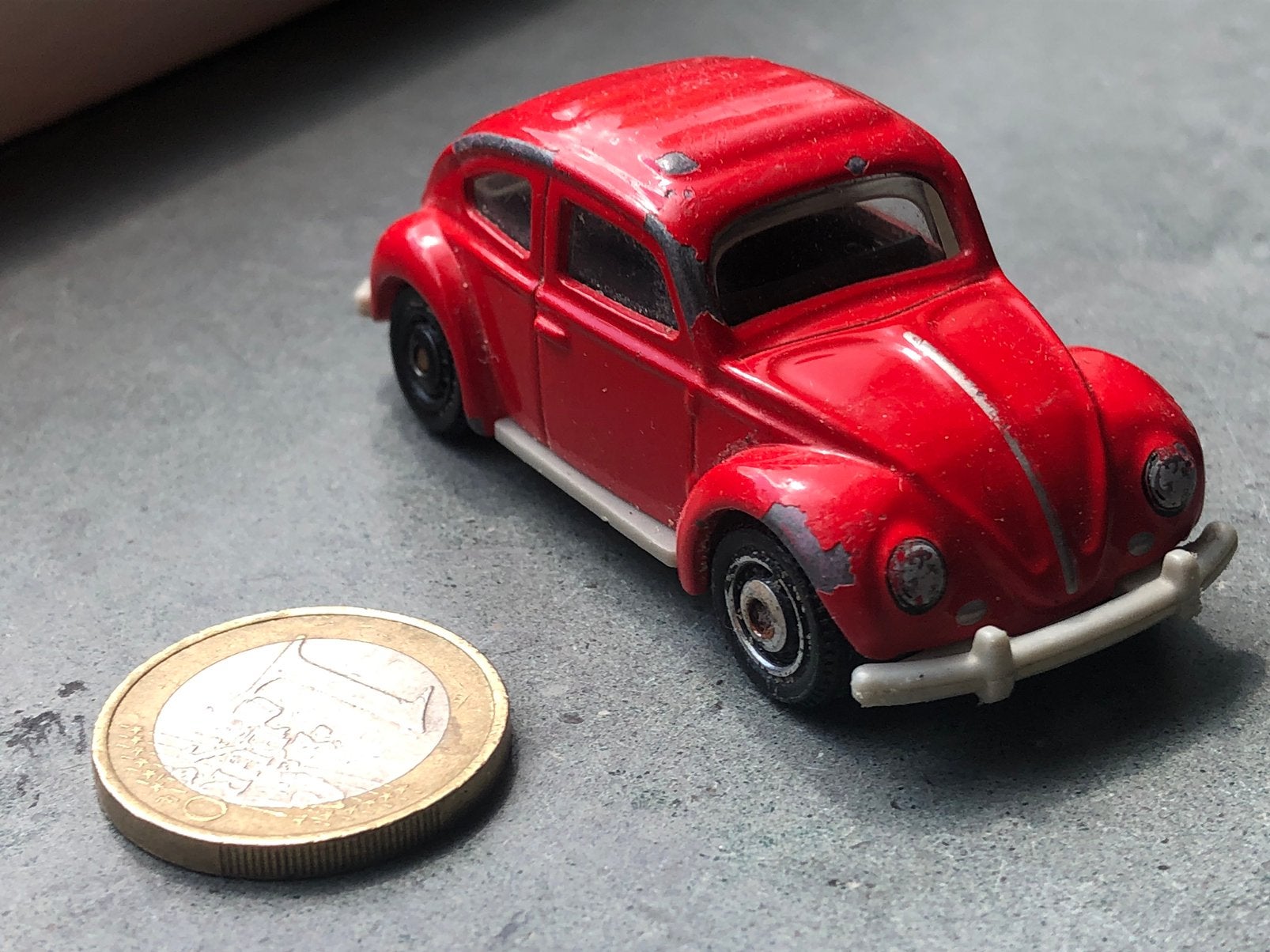 ‘62 Volkswagen Beetle Kever 1962 Matchbox 1998, ‘17 Mattel, Ophalen of Verzenden, Gebruikt, Auto