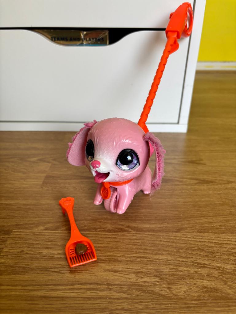 Fur Real hondje, Gebruikt, Roze, Klein (minder dan 20 cm), Hond