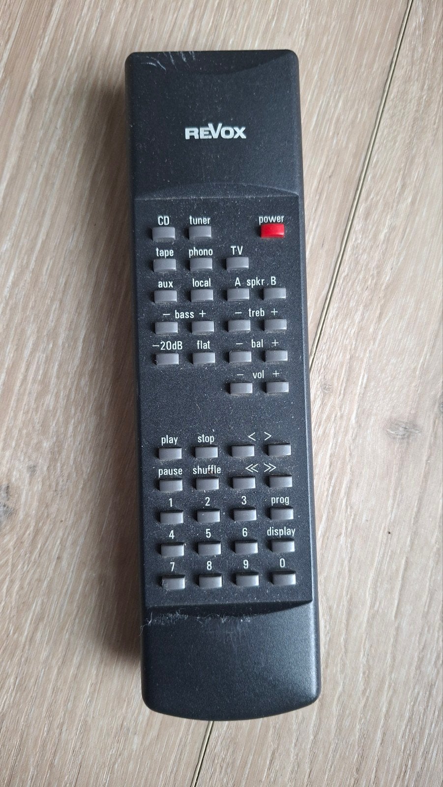 Revox RC28 Afstandsbediening - Origineel, Ophalen of Verzenden, Gebruikt, Origineel, Mediaspeler