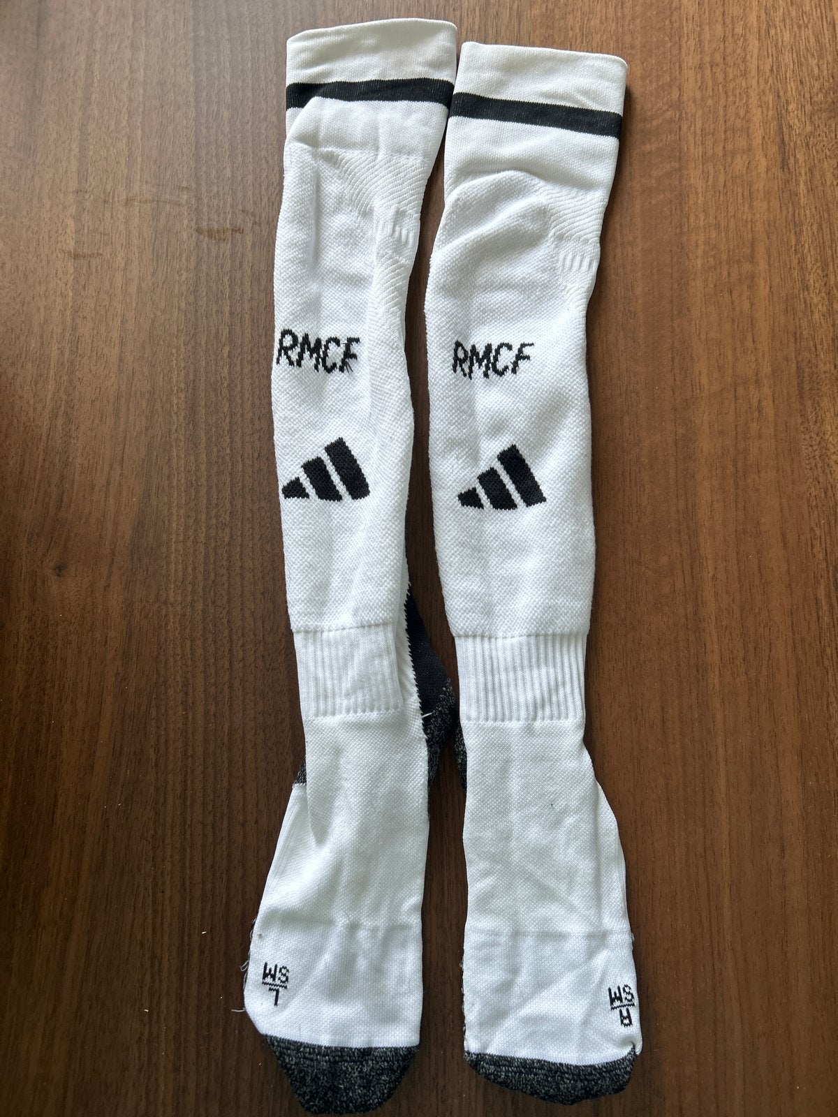 Adidas Real Madrid Voetbalsokken - Wit (Maat 39-42), Kleding | Heren, Sokken en Kousen, Gedragen, Maat 39 t/m 42, Wit, Ophalen