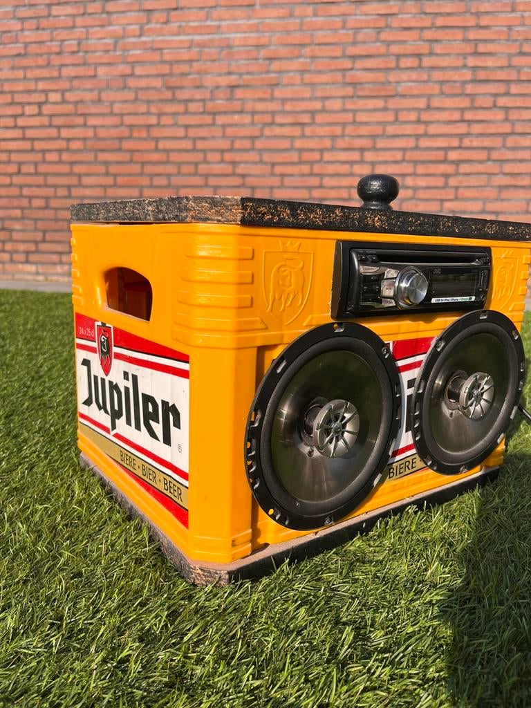Kratradio. Jupiler/jvc/blaupunkt, Auto diversen, Ophalen, Zo goed als nieuw
