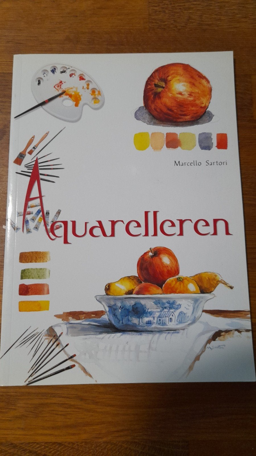 Aquarelleren door Marcello Sartori - Leer aquarel schilderen, Ophalen of Verzenden, Zo goed als nieuw, Overige onderwerpen, Marcello Sartori