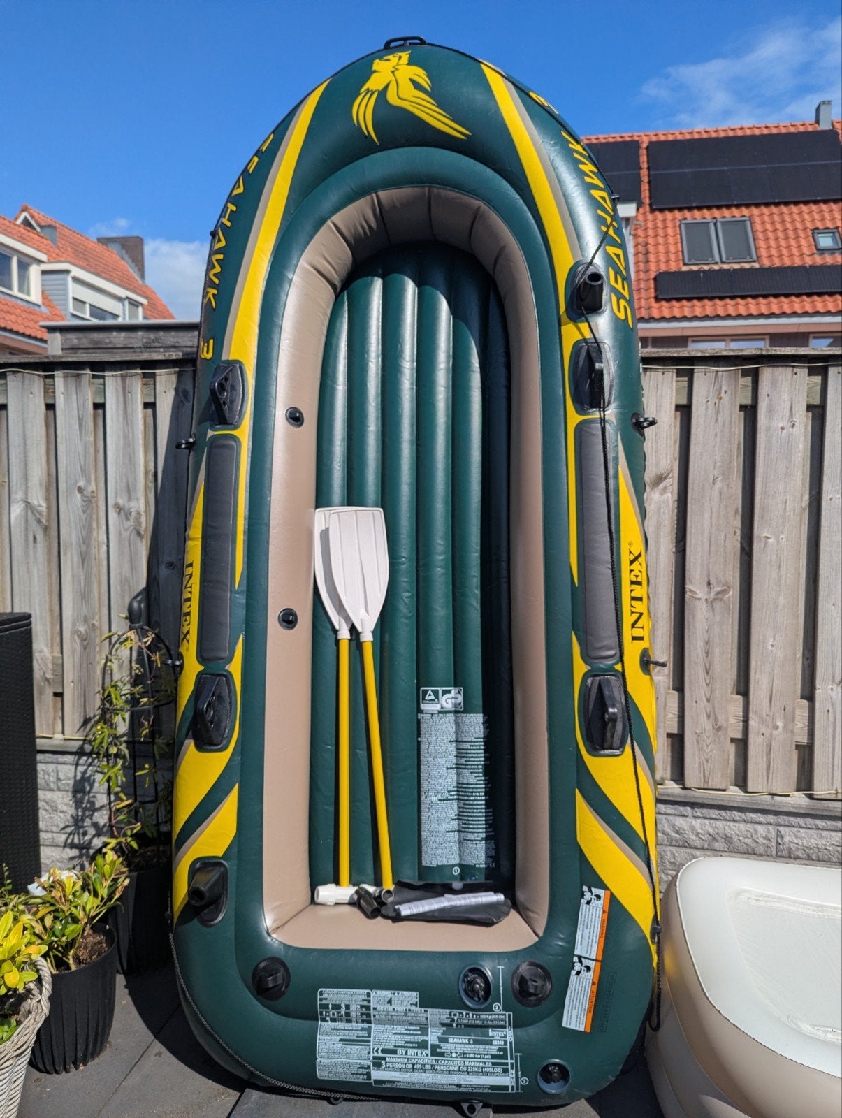 intex Seahawk 3 opblaasboot zgan, Ophalen, Zo goed als nieuw, Jongen of Meisje