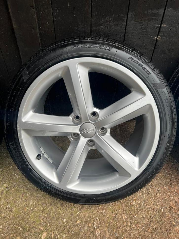 Originele Audi a3 a4 TT Caddy Volkswagen golf 5x112 18? set, Niet ingevuld, 18 inch, Banden en Velgen, Niet ingevuld