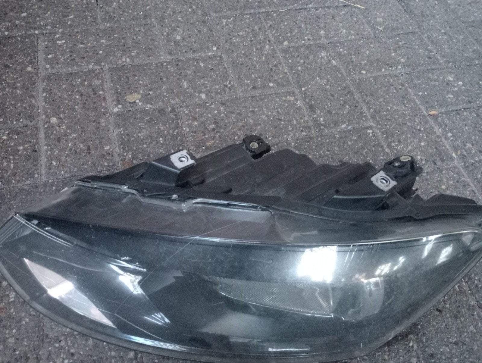 Koplamp links voor VW Polo 6R 2009-2014 (Valeo), Ophalen of Verzenden, Gebruikt, Volkswagen
