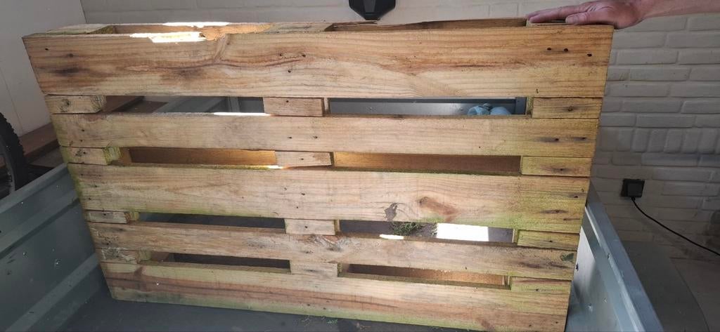 Gebruikt Pallet - Ideaal voor diverse projecten, Ophalen, Gebruikt, Vuren, Pallet
