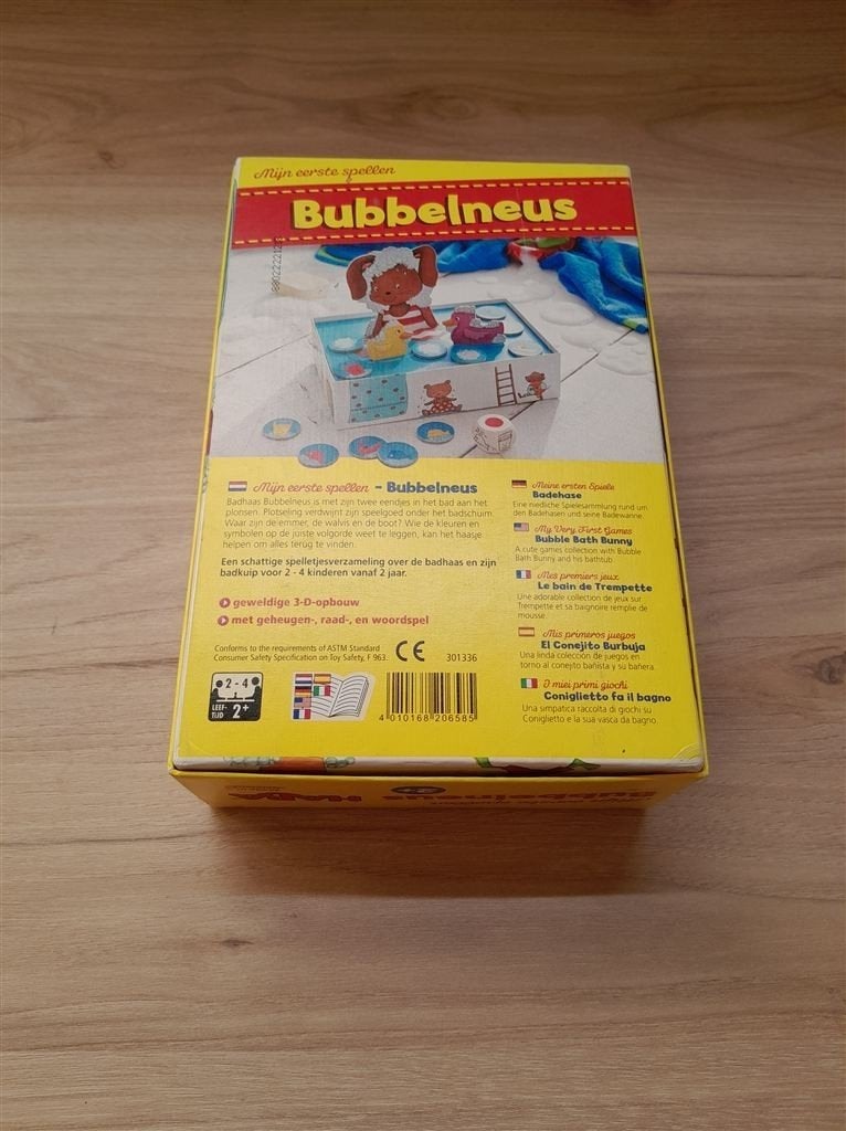 Bubbelneus - mijn eerste spellen - haba - s3767, Verzenden, Zo goed als nieuw