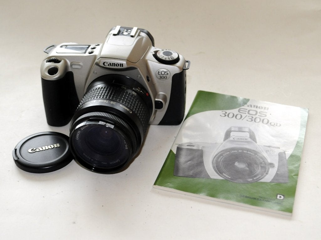 Canon EOS 300, Audio, Tv en Foto, Ophalen of Verzenden, Gebruikt, Spiegelreflex, Canon