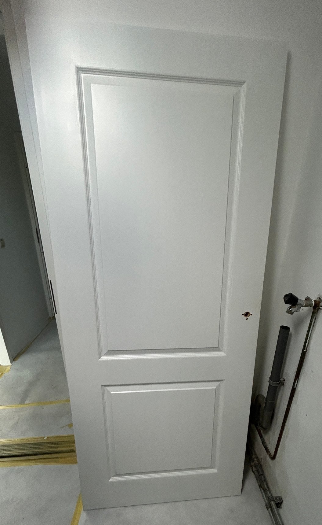 Binnendeur Wit 830 x 2015 mm, Ophalen, 80 tot 100 cm, Binnendeur, Zo goed als nieuw