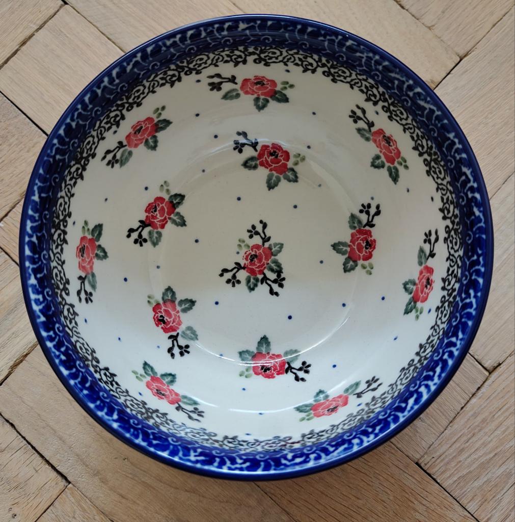 Bunzlau - Boleslawiec - Rijstkom 600ml - Nieuw, Keramiek, Nieuw, Ophalen of Verzenden, Kom(men)