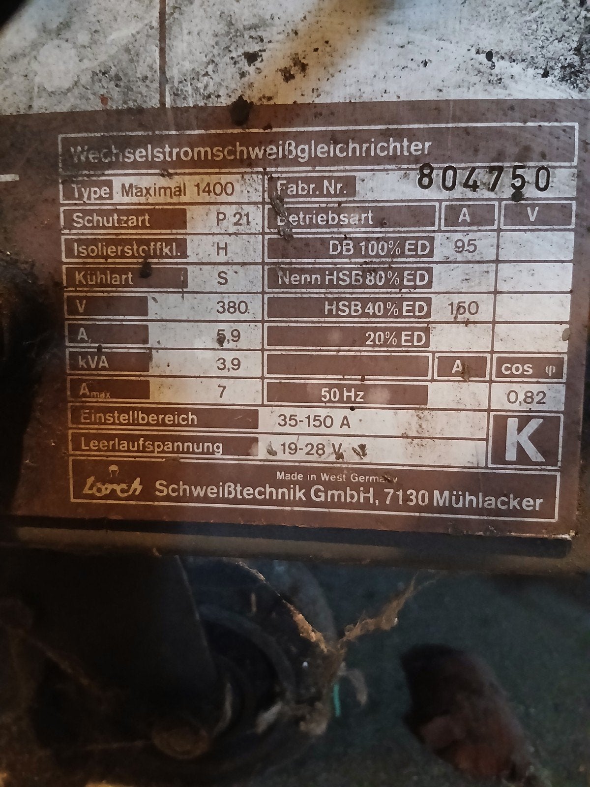 lorch lasapparaat 380v, Ophalen, Co2