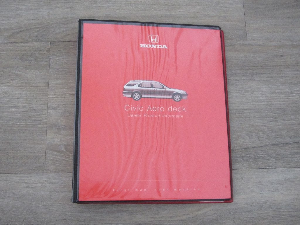 Honda Civic Aero deck 1998 Map, Honda, Ophalen of Verzenden, Zo goed als nieuw, Honda