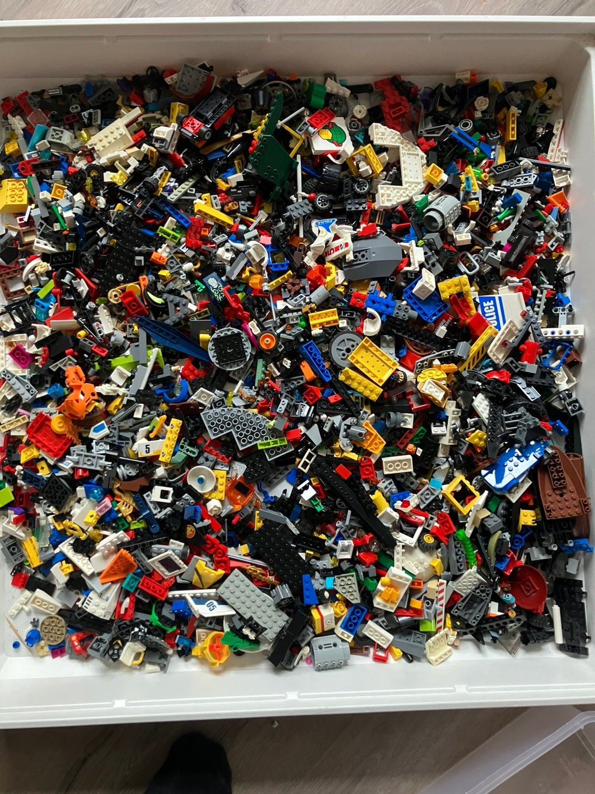 Lego ruim 4 kg, Ophalen of Verzenden, Gebruikt, Losse stenen, Lego