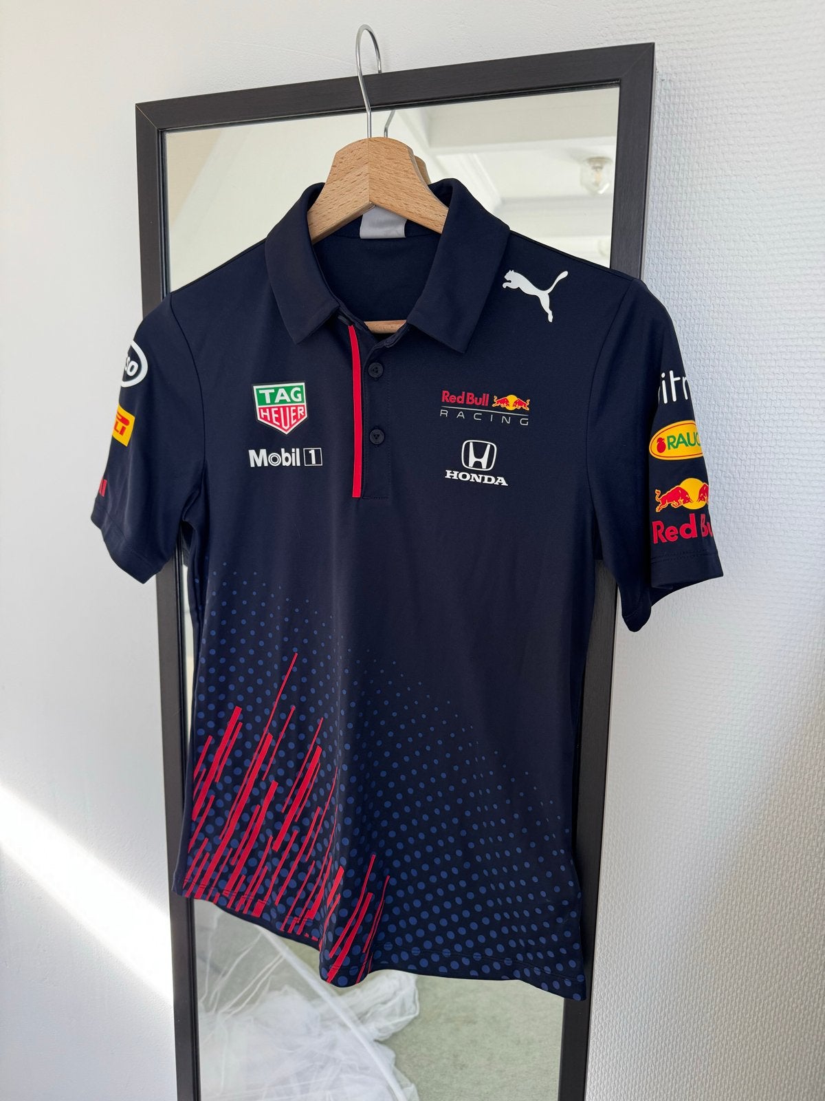 Red Bull Racing F1 Team Polo Shirt - Puma (XS), Blauw, Ophalen of Verzenden, Zo goed als nieuw, Korte mouw