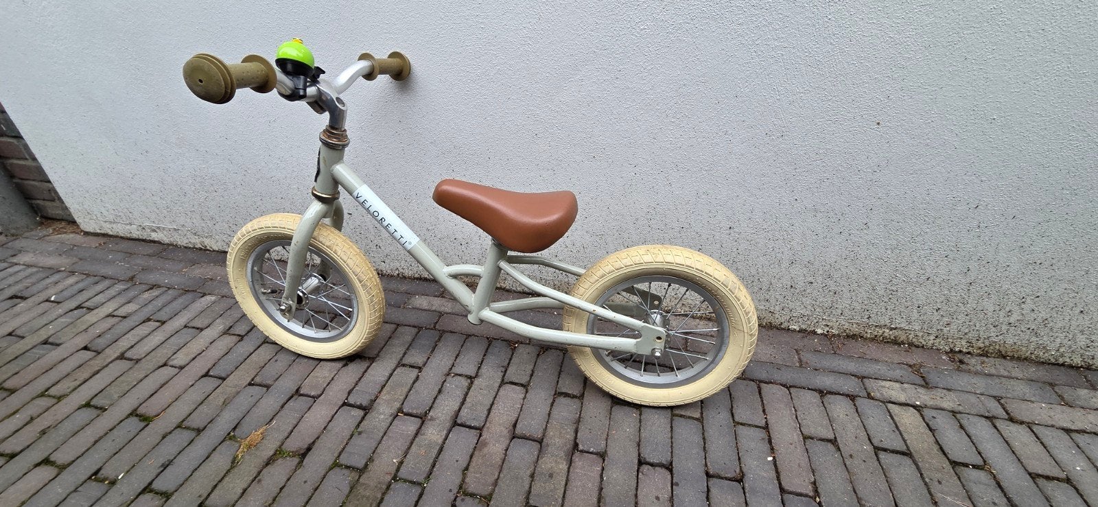 Veloretti loopfiets - Lichtgroen/beige, Ophalen, Gebruikt, Minder dan 16 inch, Veloretti