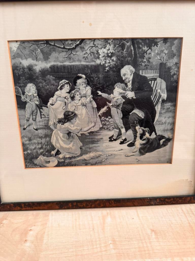 Set van 2 vintage kinderprenten – naar Frederick Morgan, Ophalen of Verzenden