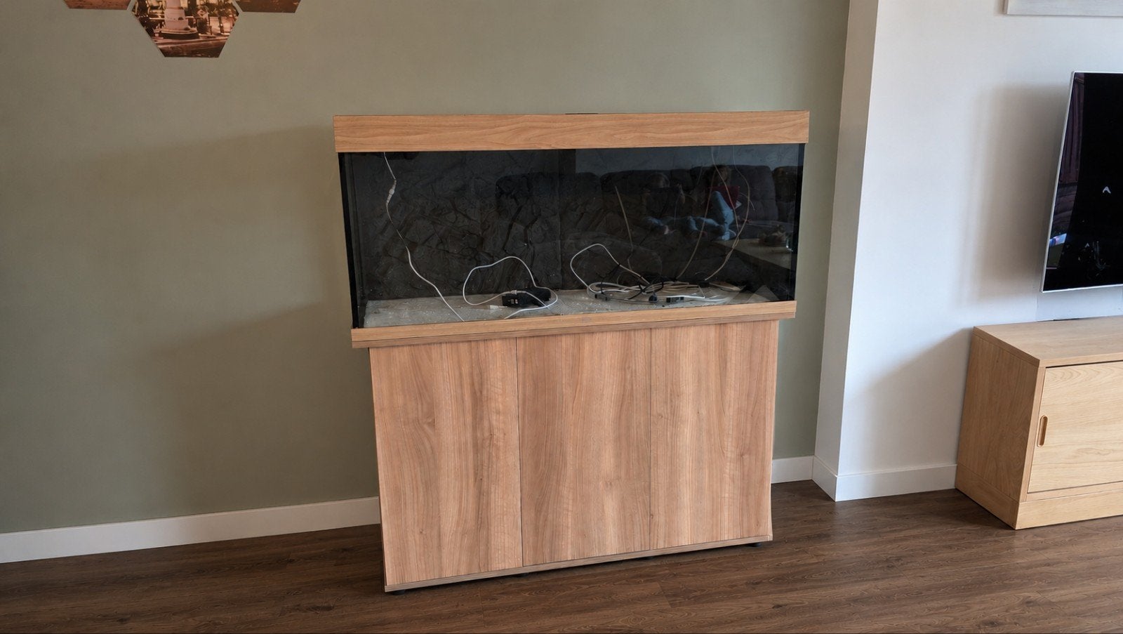 Aquarium, Dieren en Toebehoren, Vissen | Aquaria en Toebehoren, Ophalen, Gebruikt, Juwel, Inclusief deksel
