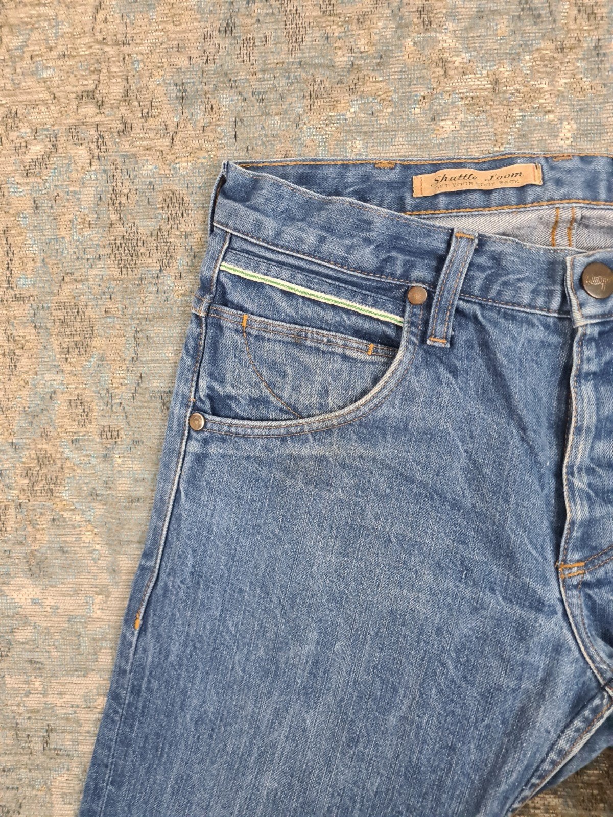 Wrangler SPENCER W29 L32 Slim 100% katoen Bronno2932 Blauw, https://eu.wrangler.com/nl-nl/contact-us.html, Blauw, Wrangler, Ophalen of Verzenden
