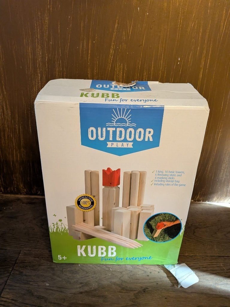 kubb spel, Ophalen, Zo goed als nieuw