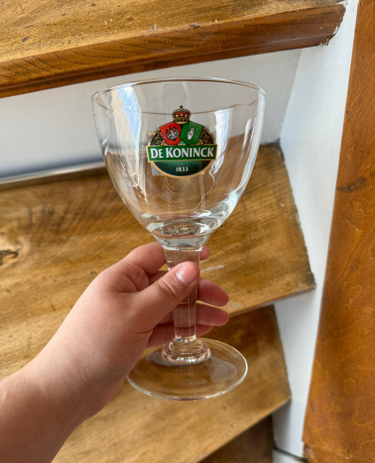 De koninck bierglas, Ophalen of Verzenden, Zo goed als nieuw, Glas of Glazen, Overige merken