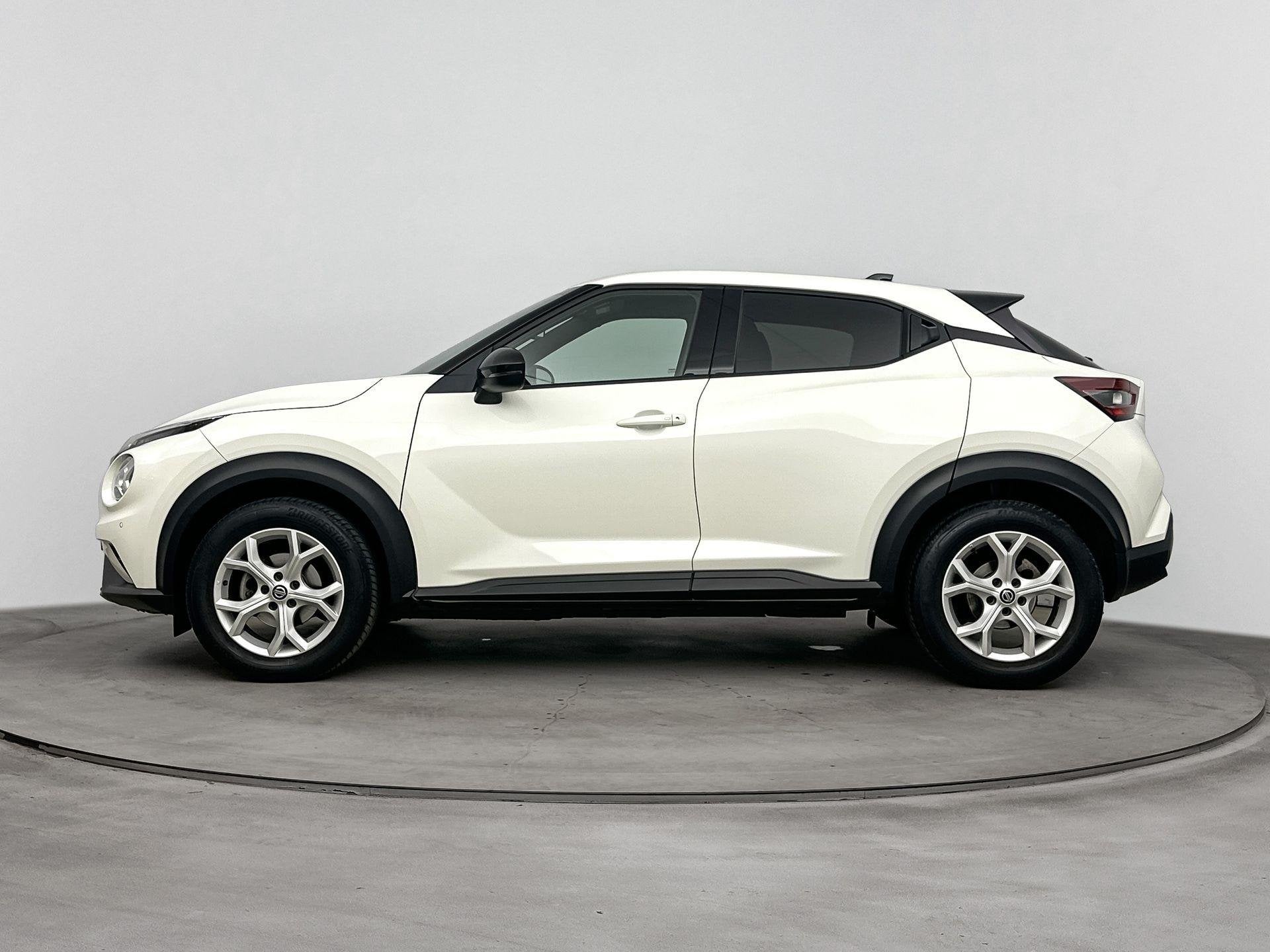 Nissan Juke 1.0 DIG-T N-Connecta 117PK | Navigatie | Climate, Auto's, Voorwielaandrijving, Stof, Euro 6, Wit