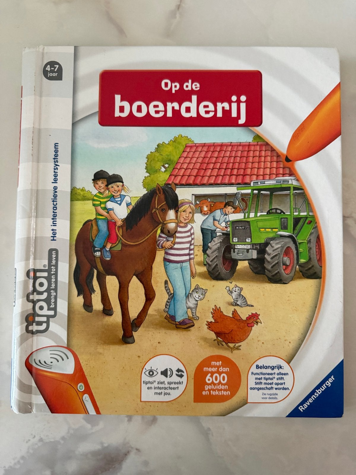 Tiptoi boek: Op de boerderij (4-7 jaar)